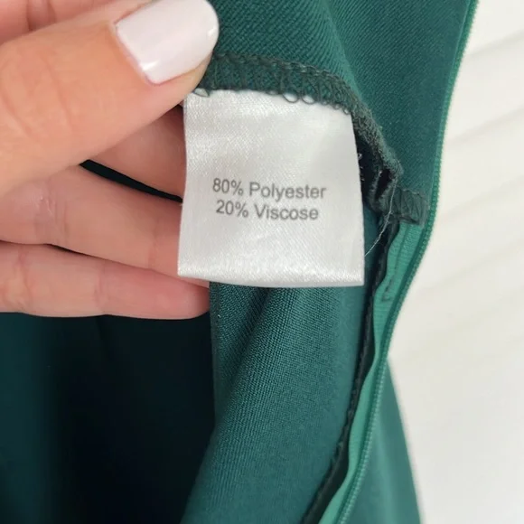 Assali Emerald Green Strapless Dress - Picture 7 of 7